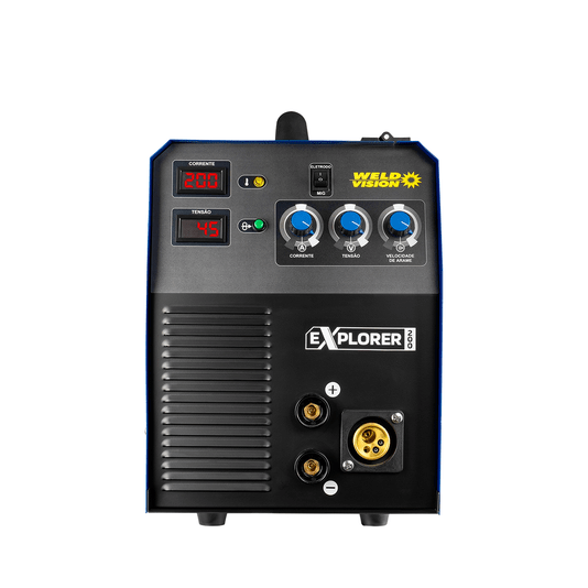 Solda Mig / Tig / Eletrodo Explorer 200a 220v Weld Vision