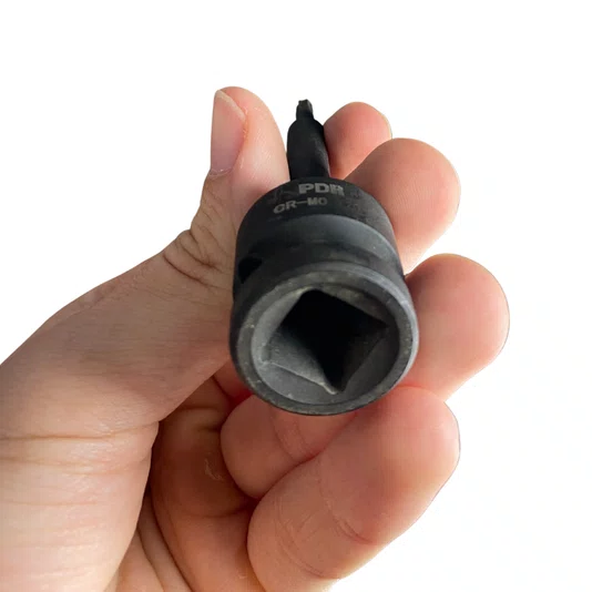 Soquete de Impacto Torx T20 Encaixe 1/2 Pol Curto 78mm Pdr