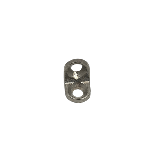 Suporte de Prateleira 13mm X 13mm Alumínio Niquelado