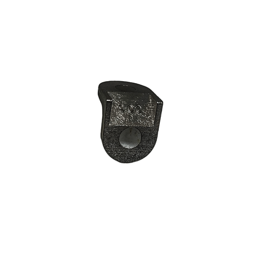 Suporte de Prateleira 13mm X 13mm Alumínio Niquelado Preto
