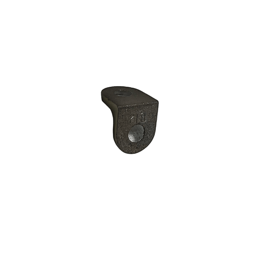 Suporte de Prateleira 13mm X 13mm Metal Niquelado Preto