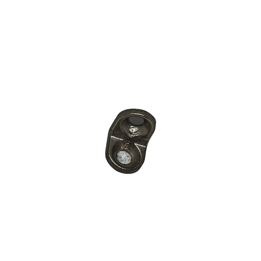Suporte de Prateleira 13mm X 13mm Metal Niquelado Preto