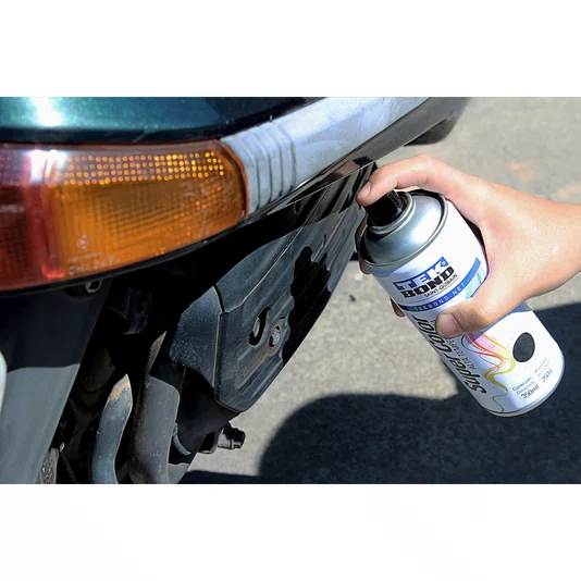 Tinta Spray Alumínio Alta Temperatura 350ml 250g Tekbond