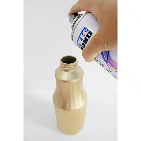 Tinta Spray Metálico Cobre Uso Geral 350ml 250g Tekbond