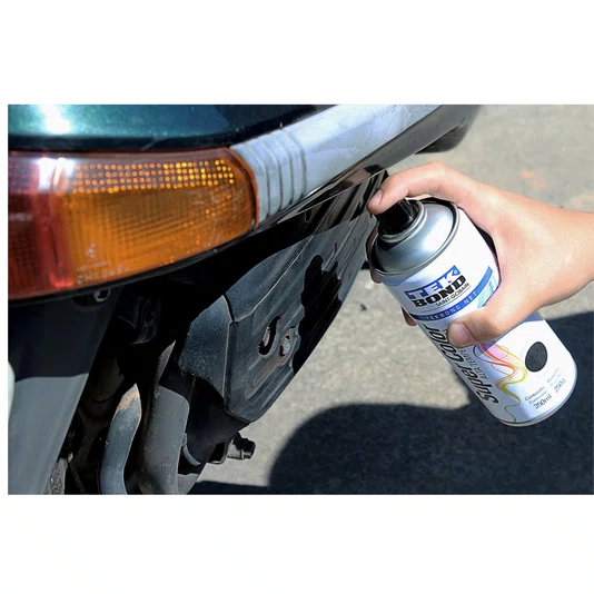 Tinta Spray Preto Fosco Alta Temperatura 350ml - Tekbond