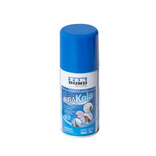 Tira Kola Spray 100ml Removedor de Grude Manchas Tekbond