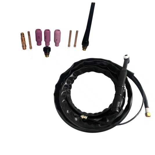 Tocha Solda Tig Seca Wp-26 Conector Mike 2 Vias 3,5m 200a Tocha Solda Tig Seca Wp-26 Conector Mike 2 Vias 3,5m 200a