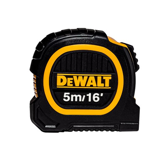 Trena 5 Metros Emborrachada Duo Manual Dwht34194l Dewalt