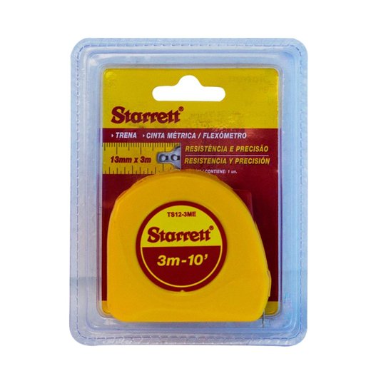 Trena de Bolso 3 Metros Kts12-3me-s Starrett