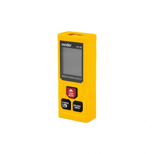 Trena Laser Medidor de Distância 40 Metros Vd40 Vonder