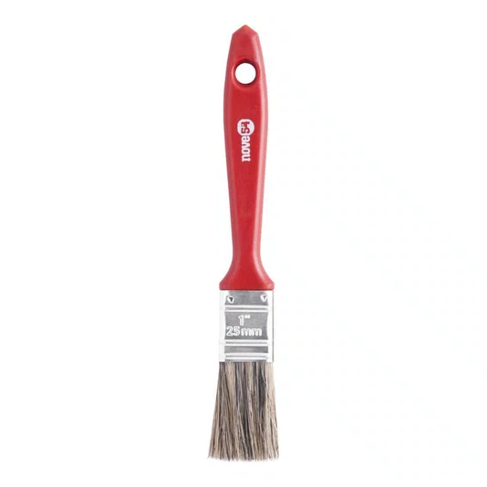 Trincha Pincel Gris 1 Polegada Cabo Plástico