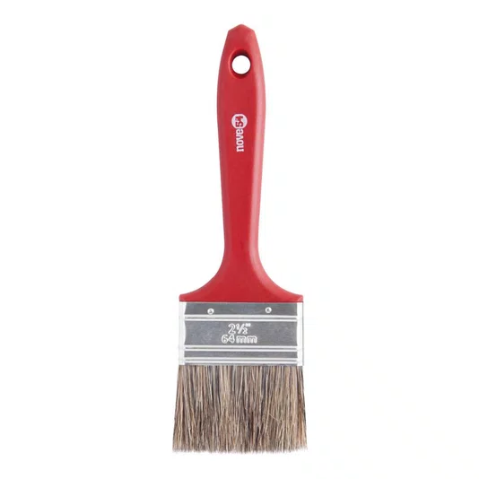 Trincha Pincel Gris 2.1/2 Polegadas Cabo Plástico