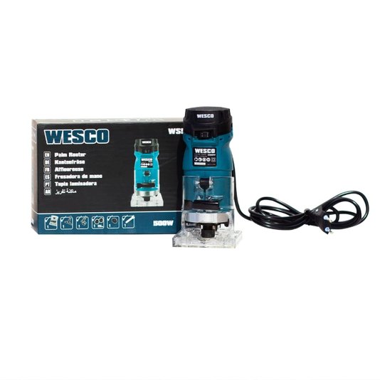 Tupia Laminadora com Fresa 1/4 500w 220v Ws5047 Wesco