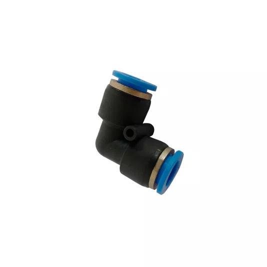 União L Emenda para Tubo Pun 8mm Conexão Rápida Instantânea