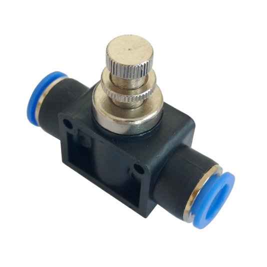 Valvula Regulador de Fluxo Tubo 6mm