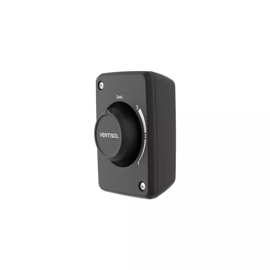 Ventilador de Parede 60cm Falcon Preto Bivolt 230w Ventisol