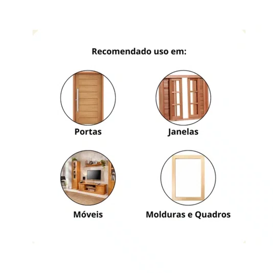 Verniz Imbuia para Madeira Spray 400ml Chemicolor