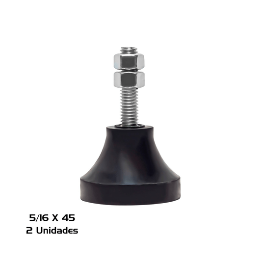 Vibra Stop Amortecedor Micro I 5/16 X 45MM 50-200 KG - 2 Und