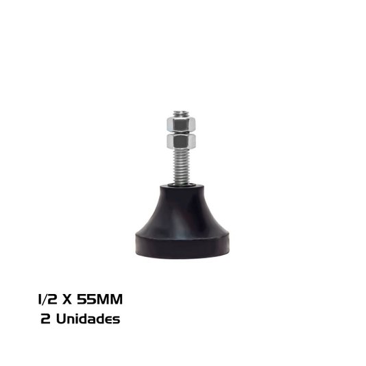 Vibra Stop Amortecedor Micro II 1/2 X 55MM 50-200 KG 2 Und