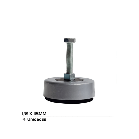 Vibra Stop Amortecedor Standard 1/2X115MM 1500-6000 KG 4 Und