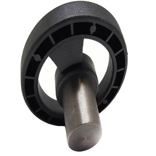 Volante 100mm 2 Raios Cubo em Ferro Fundido V2R 100 6 Und