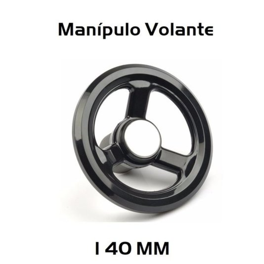Volante 140mm 3 Raios Cubo em Ferro Fundido V3r 140