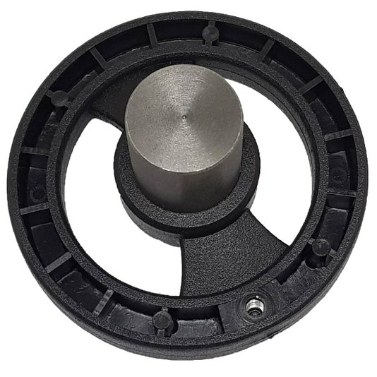 Volante 220mm 2 Raios Cubo em Ferro Fundido V2r 220 - 5 Und