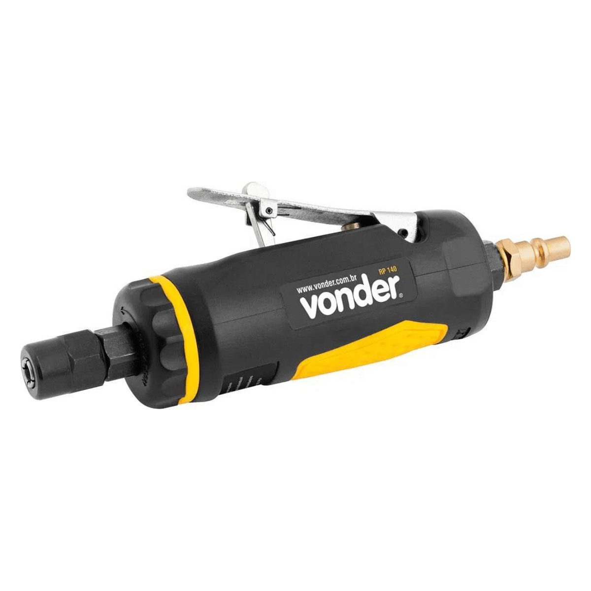 Retifica Reta Pneumática Curta 1/4 RP 140 - Vonder - Loja Brafer