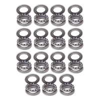 15 Rolamentos 51101 Axial de Esferas 12x26x9 Encosto - Dmr