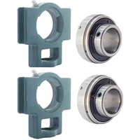 Kit 2 Mancal Tensor com Rolamento Uct206-20 Eixo 31,75Mm