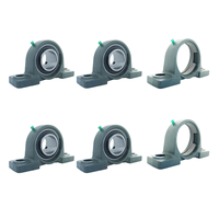 6 Mancal P206 e 4 Rolamento UC206-20 10 Peças