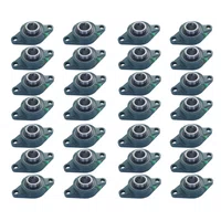 70 Mancal Flange + Rolamento Ucfl205 Ucfl 205 Eixo 25mm