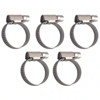 Abraçadeira Inox Rsf 19 X 17 Fita 9mm Rexon - 5 Unidades