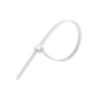 Abraçadeira Nylon Branca 2,5 X 100 C/100 Und Ajax