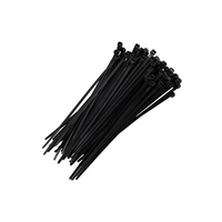 Abraçadeira Nylon Preta 4,8 X 300 C/100 Und Ajax