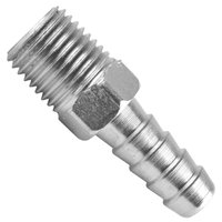 Adaptador Rosca Macho 1/4 Bsp com Espigão para Mangueira 3/8