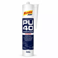 Adesivo Selante Pu40 Cinza 400g Construção Vedação