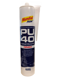 Adesivo Selante Pu40 Cinza 400g Pu 40 Mundial Prime