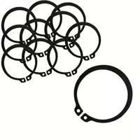 Anel Elastico P/ Eixo 15mm Externo Retenção Tipo e15 - 50 Un