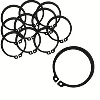 Anel Elastico Para Eixo 10mm Externo de Retenção 25 Unidade