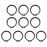 Anel Elastico Para Eixo 28mm Externo de Retenção 10 Unidade