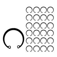 Anel Elastico Para Furo 20mm Interno de Retenção 50 Unidades