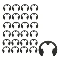 Anel Trava de Retenção Para Eixo Tipo RS 12 100 Unidades