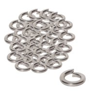 Arruela de Pressão Inox 9/16 Polegada 100 Unidade