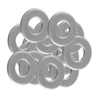 Arruela Inox 1/8 Pol Lisa 25 Unidade