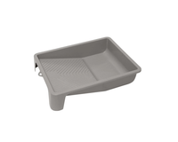 Bandeja para Pintura Plastica Cinza para Rolo Até 23cm Roma