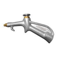 Bico de Limpeza Soprador de Ar Aluminio com Botão Ms4