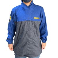 Blusa de Soldador Brim Azul Tamanho G Original Weld Vision
