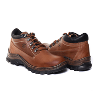 Bota de Couro Crazy Horse Adventure N.42 Pinhão Prowork