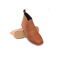 Botina de Couro Agro Sertaneja N.41 Ferrugem Elastico Prowork